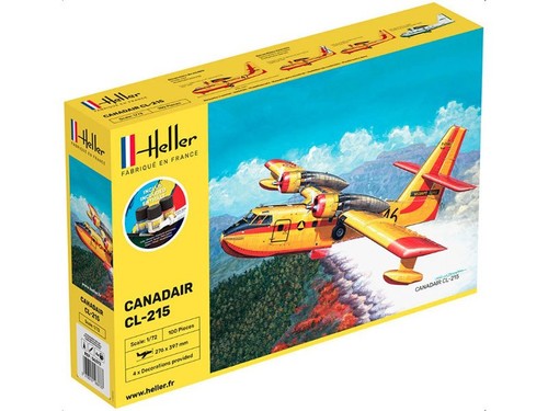 Heller canadair 215 kit - cl-215,
