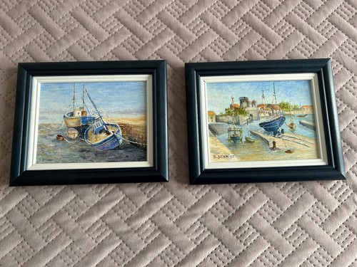 Petits tableaux bateaux - 2, –