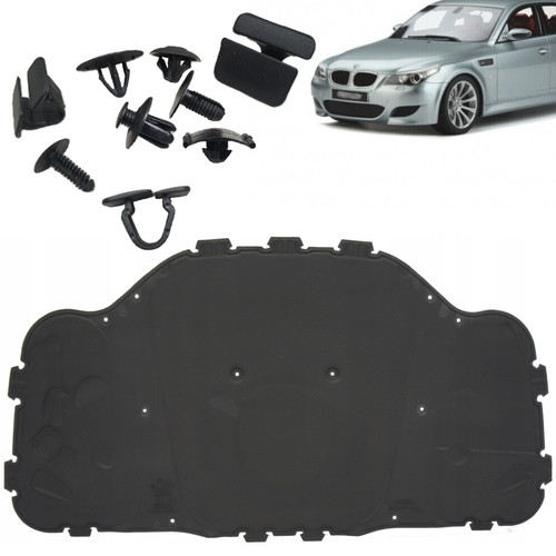 Isolation capot moteur bmw e60 - capot,