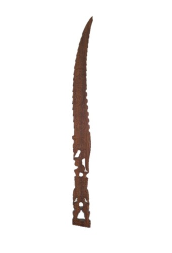 Sculpture bois tiki polynésie - tiki,