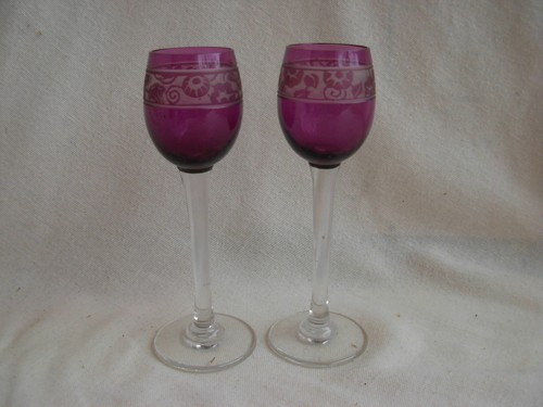 Verres liqueur en cristal - 2,