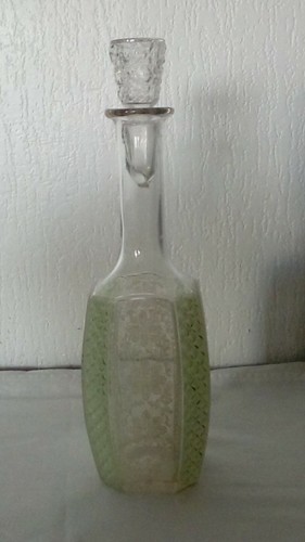 Carafe verre grave effet - carafe,