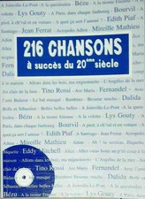 216 chansons à succès du