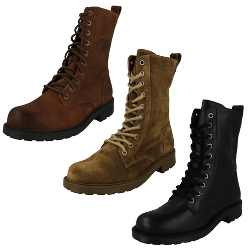 Femmes clarks cuir daim - clarks, cuir/daim