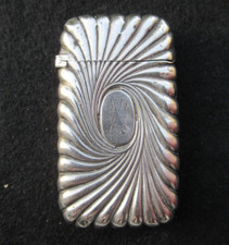 ANCIEN  PYROGENE DE POCHE ARGENT BOITE ALLUMETTES VESTA CASE MATCH BOX STERLING