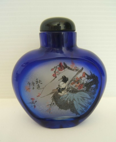 Tabatiere chinoise signe - tabatiere,