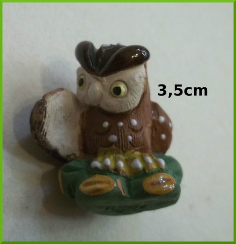 Chouette miniature terre - chouette,