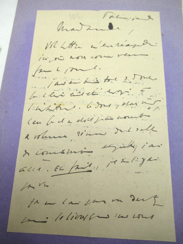Charles maurras autographe - charles,