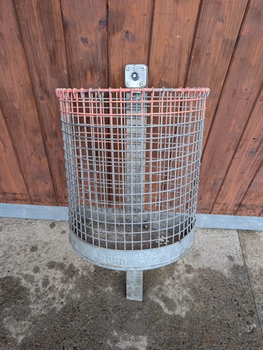 Vintage poubelle kiosque - vintage,