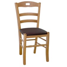 Chaise Loris En Noyer Clair
