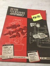 Revue Technique Automobile Citroën T23 évolution tube type H HY HZ + 2CV RTA
