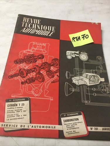 Revue technique automobile - revue,