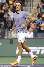 Nike Federer Polo Indian Wells Miami 2014