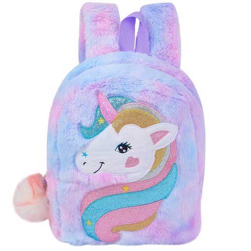 Portable bag furry backpack - portable,