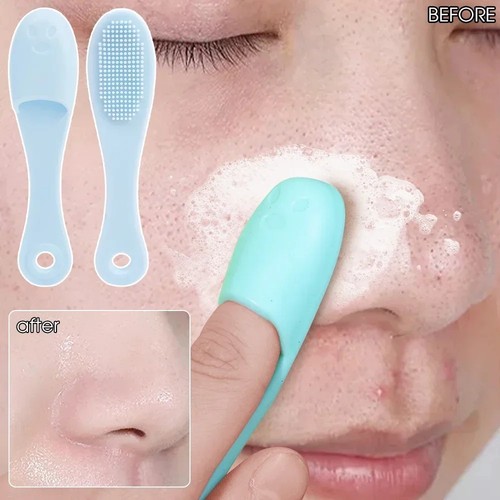 Silicone nose cleansing brush - silicone,
