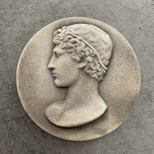 MÉDAILLE  BRONZE ARGENTÉ