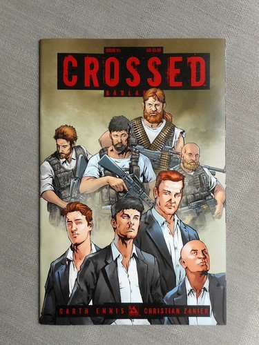 Crossed badlands issue - crossed:, vo