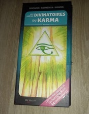 Les Cartes Divinatoires Du Karma Coffret Livre Carte Jeux Tarot Cartomancie 
