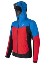 MONTURA - Guscio in Gore Tex uomo Pac Mid - Rosso Blu