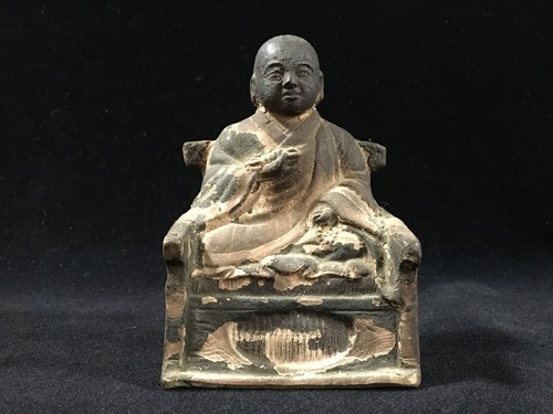 L0480 statue moine - l0480,