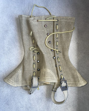 1 paire de guêtres militaires