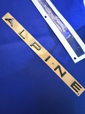 Logo Badge Emblème Monogramme Renault ALPINE Noir A110 A320 A290 GR R 6020018483