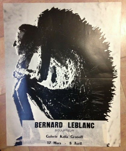 Bernard leblanc affiche - bernard,