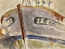 Beau Dessin 1960 Peinture