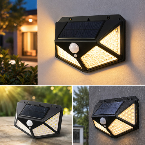 Lampe solaire led 100 - 100,