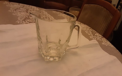 Pot eau verre taille - verre,