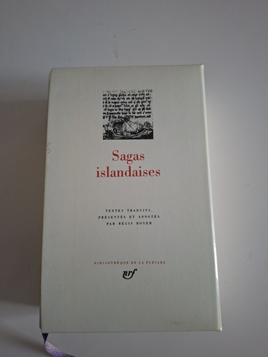 Pléiade sagas islandaise nrf - sagas,