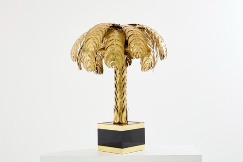 Lampe palmier laiton christian - lampe,