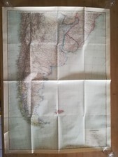 yf03 carte état major TBE WW2 au 1/4 000 000 Amérique du Sud