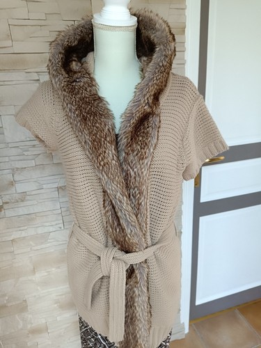 Veste gilet long - zara, m