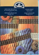 DMC NUANCIER POUR MOULINÊ SPÊCIAL25 & MÉTALLISÉ ,COTON PERLÉ & PERLÉ MÉTA