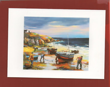 Huile sur toile de M. JEQUEL - Collection Cap Ouest ---   (Ref. i 6108)