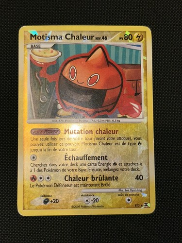 Carte pokémon motisma - pokémon,