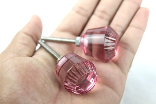 Boutons porte verre - porte, en