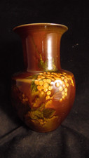 Beau vase en faience