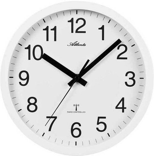Horloge murale radio pilotée - horloge,