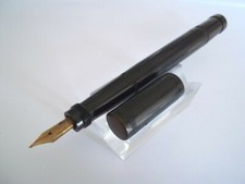 RARE STYLO PLUME SAFETY DE  FABRICATION FRANÇAISE PLUME OR 14 CARATS F137