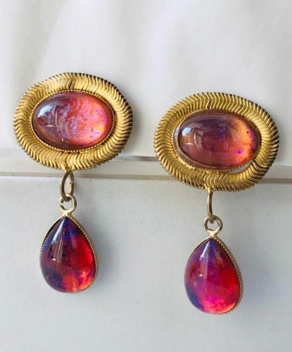 Boucles oreilles yves saint - yves,