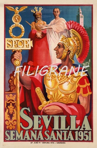 Sevilla semana santa 1951 rchp - semana,