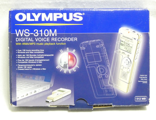 Olympus 310m dictaphone - olympus, ws-310m