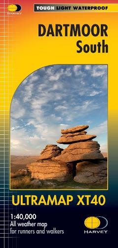 Dartmoor south ultramap - (map),