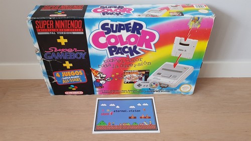 Snes console super - console, mario