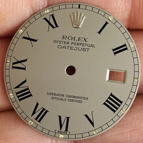 Rolex grey buckley - buckley, dial