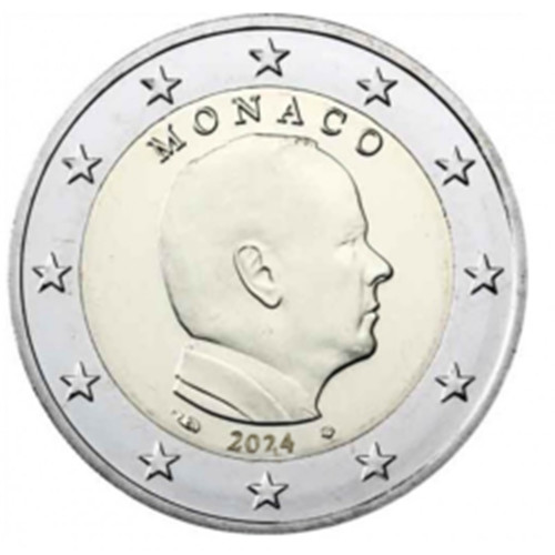 2euro monaco 2024 - 2euro, "albert