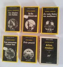 Serie Noire Lot 6 Serie Noire Brochée 