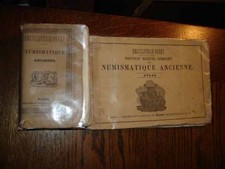 1668 Encyclopédie Roret Numismatique ancienne et son  Atlas